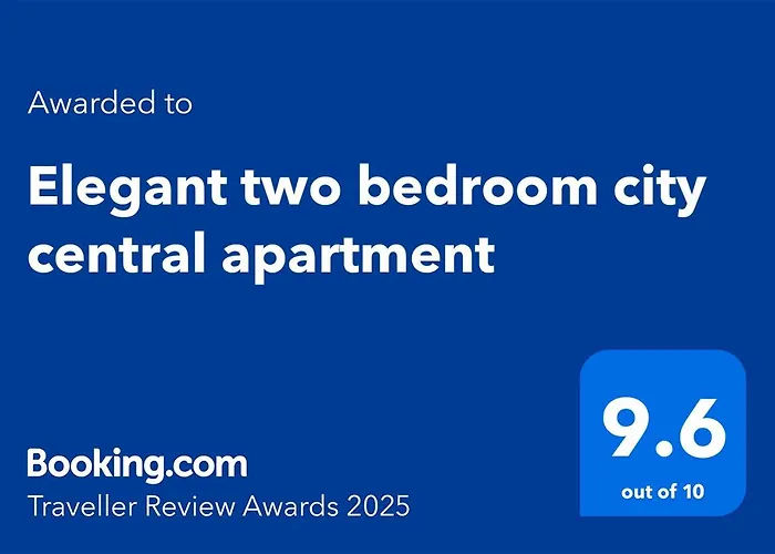 Award Winner Of 2026 &2025 Traveller & Guest Rated Apartment, Two Bedroom, #1 Centres Location, Great 180 Degree Views,balcony , Parking Onsite, Netflix & Wifi Lejlighed
